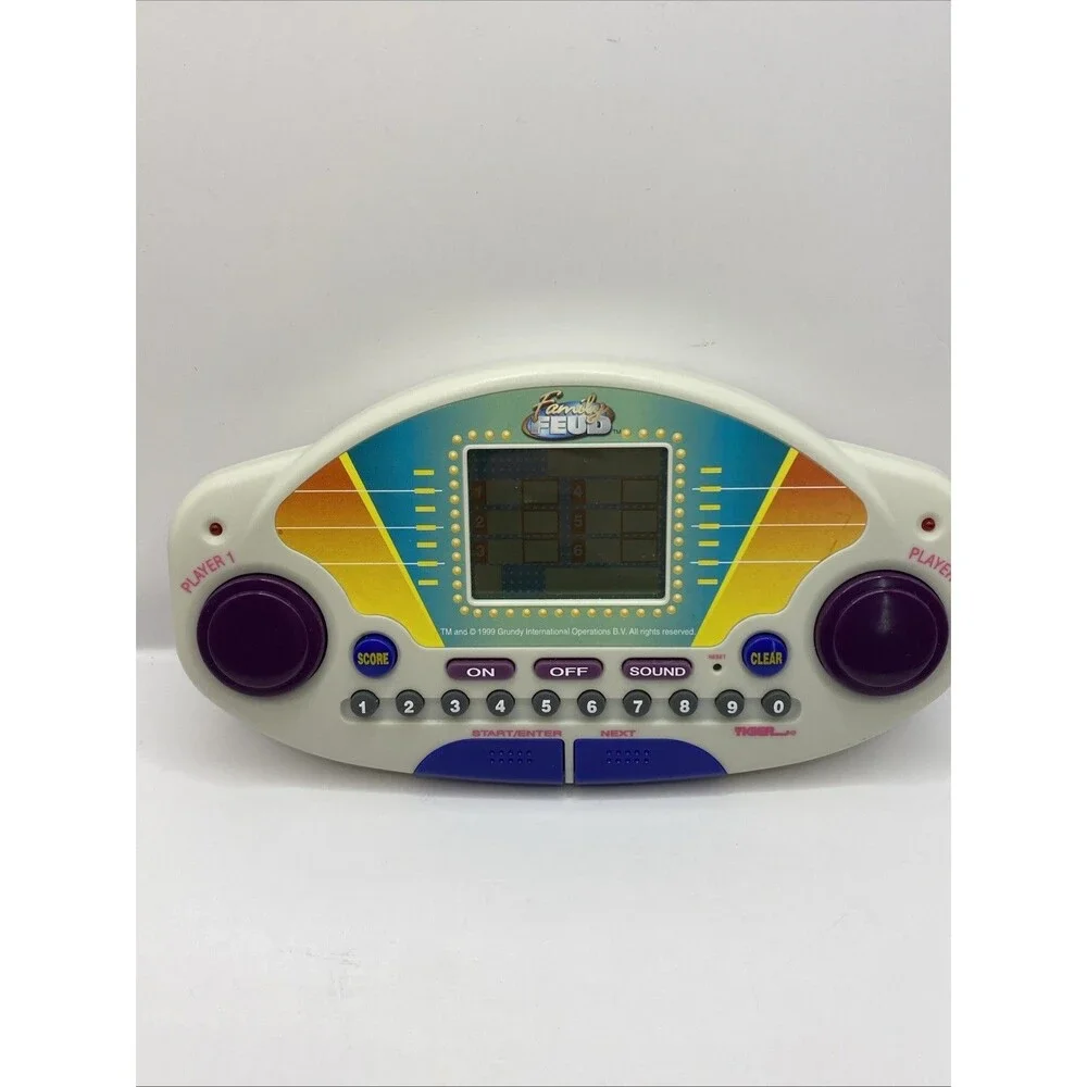VTG Family Feud Tiger Electronic Hasbro 1999 With All Manuel’s Tested & Working